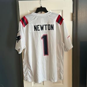 Nike NFL Patriots Cam Newton Jersey